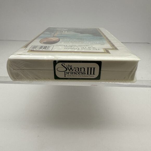 The Swan Princess- Mystery of the Enchanted Treasure- Sealed VHS 1998 Clam Shell - Picture 7 of 9